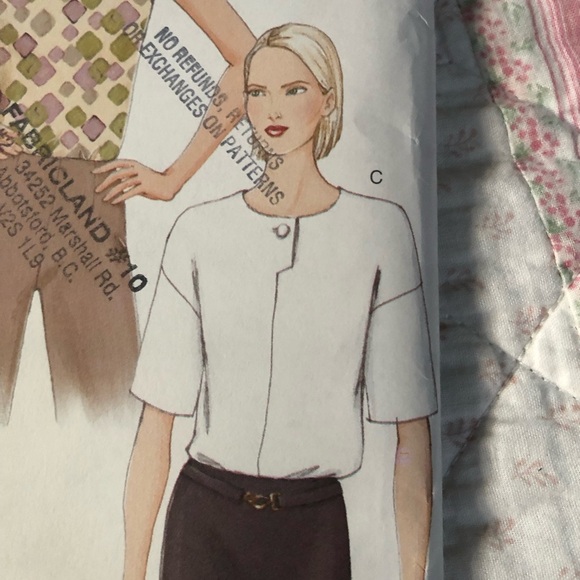 Very Easy Very Vogue Sewing Pattern 7478-12-14-16- hard to find pattern - Picture 2 of 7